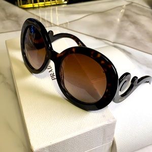 Prada Tortoise brown lens Sunglasses